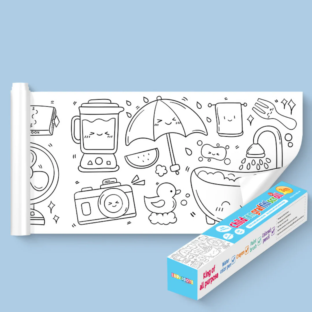 ArtRoll - Wall Sticking Drawing Roll - Image 3