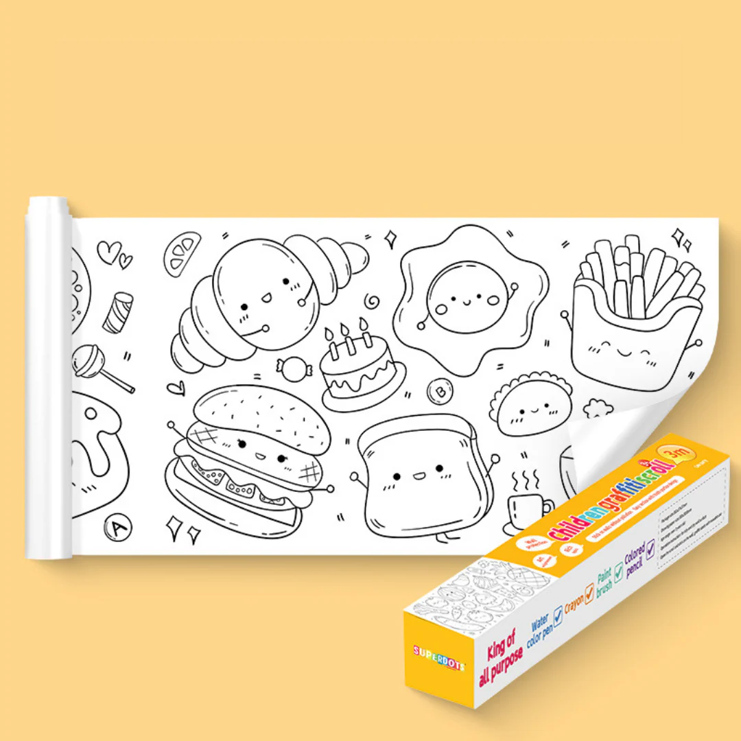 ArtRoll - Wall Sticking Drawing Roll - Image 5