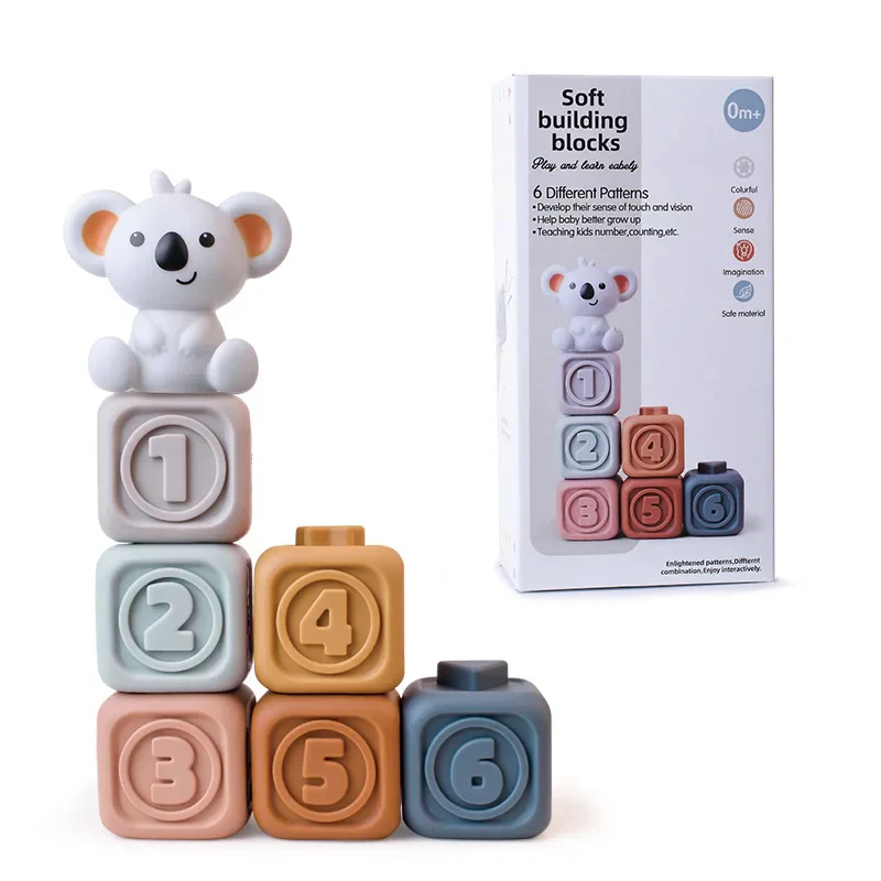 Baby Sensory Stacking Blocks - Image 11
