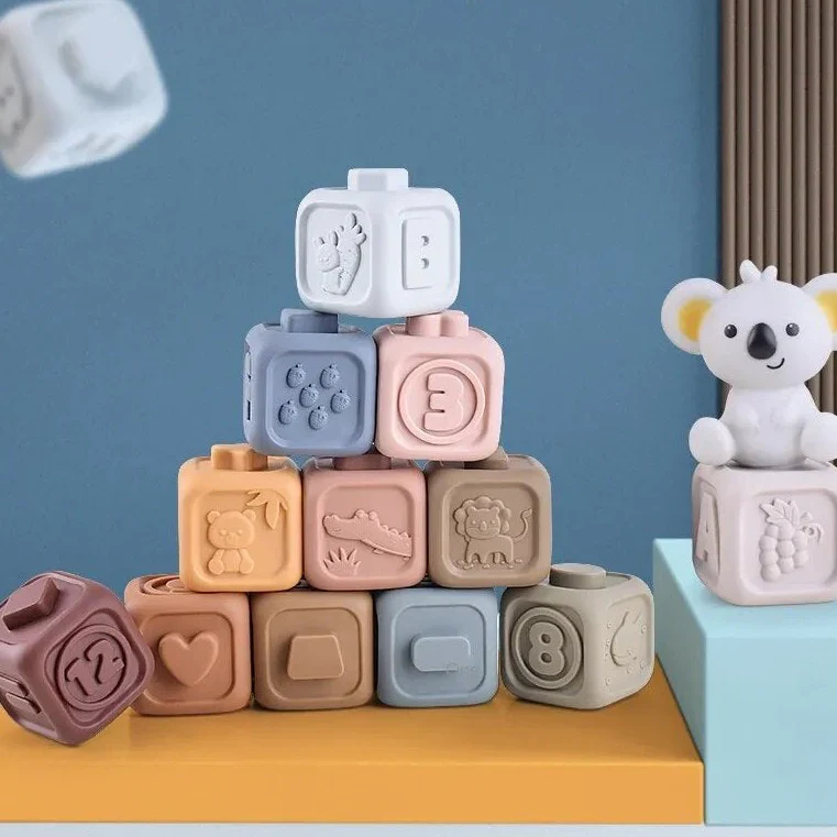 Baby Sensory Stacking Blocks - Image 12