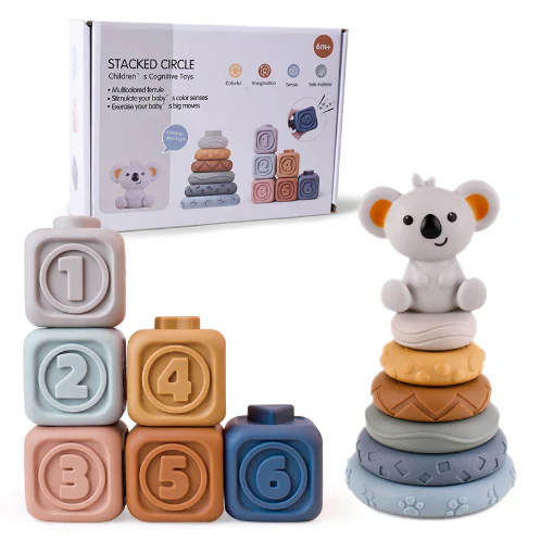 Baby Sensory Stacking Blocks - Image 9