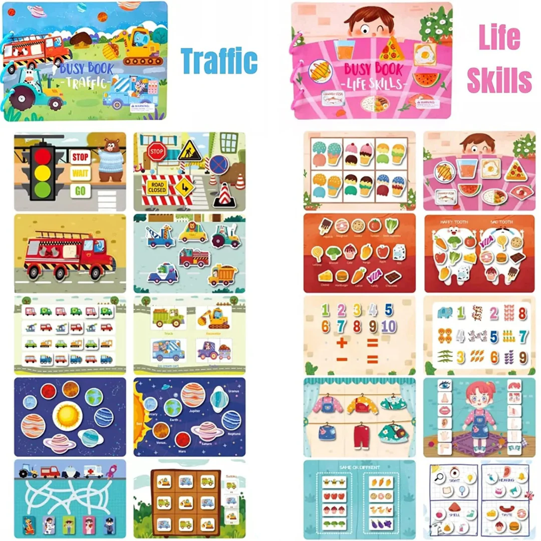 BusyBook - Montessori Durable Story Book - Image 3