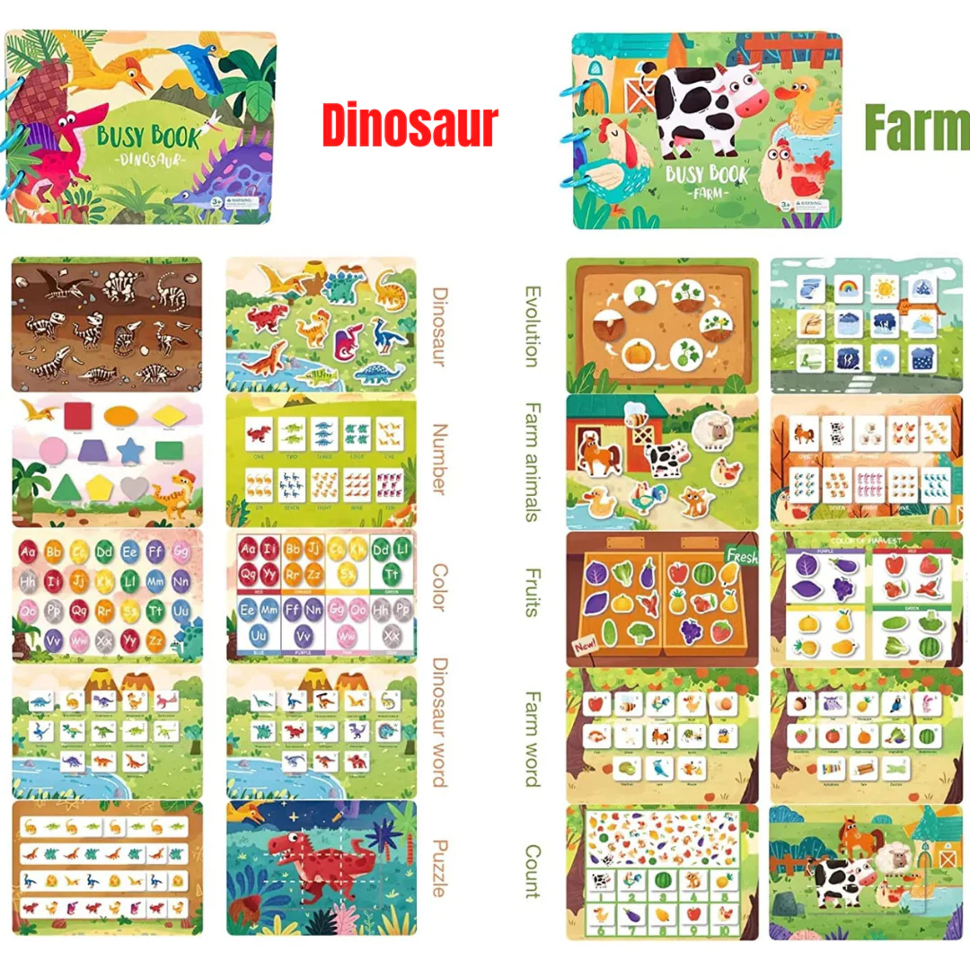 BusyBook - Montessori Durable Story Book - Image 4