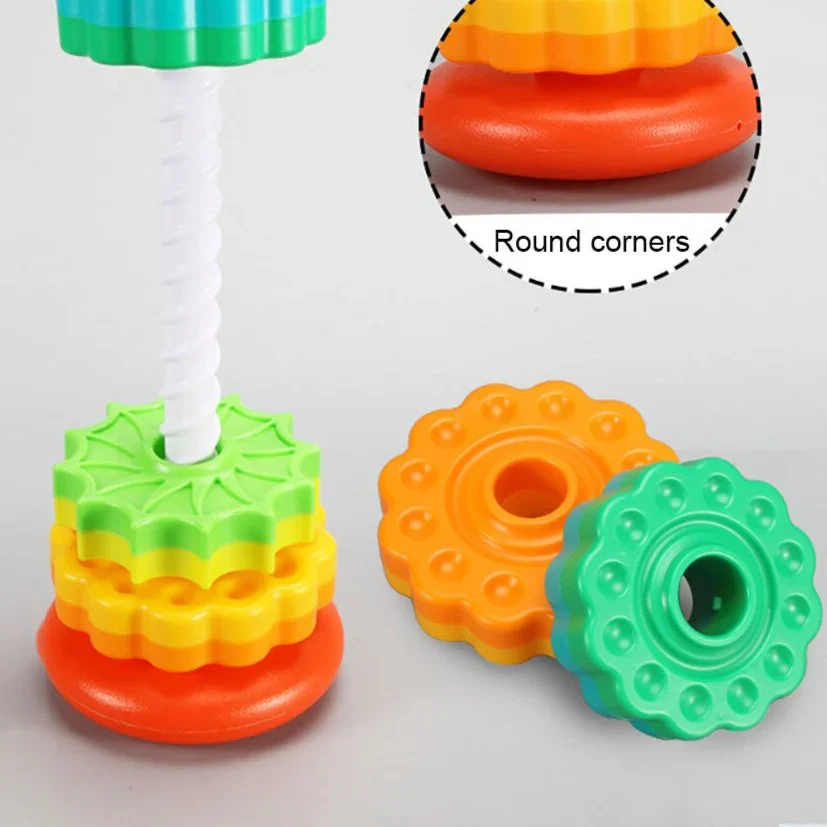 Colorful Spinning Tower – Stack and Learn with Fun - Image 4