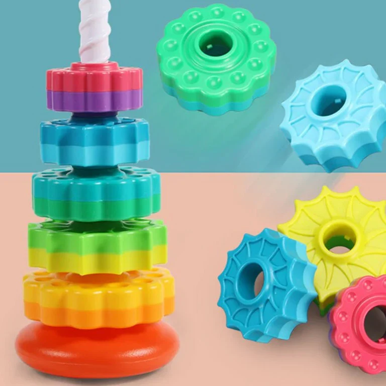Colorful Spinning Tower – Stack and Learn with Fun - Image 5