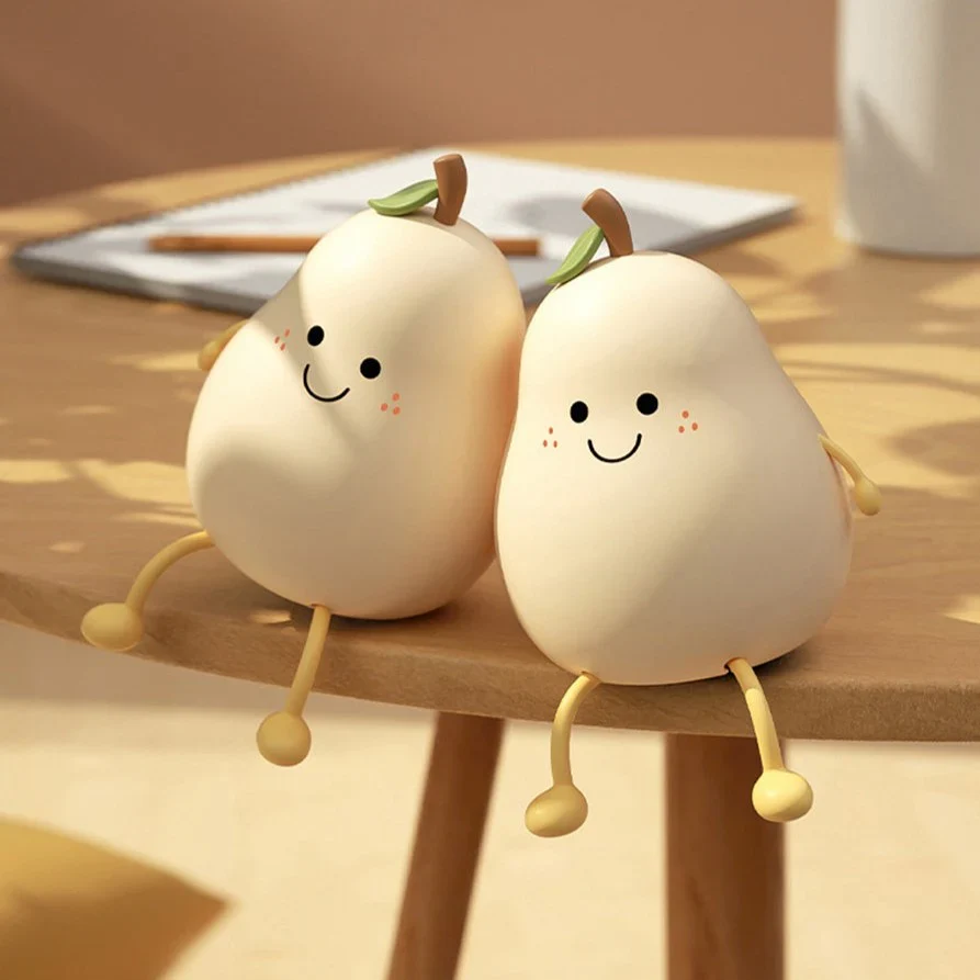 Cozy Pear Night Light – For the Perfect Night's Sleep - Image 4