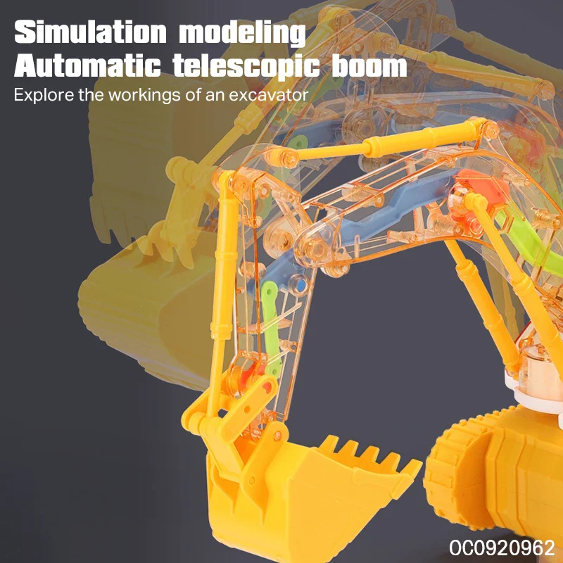 Dancing and glowing musical excavator - Image 5