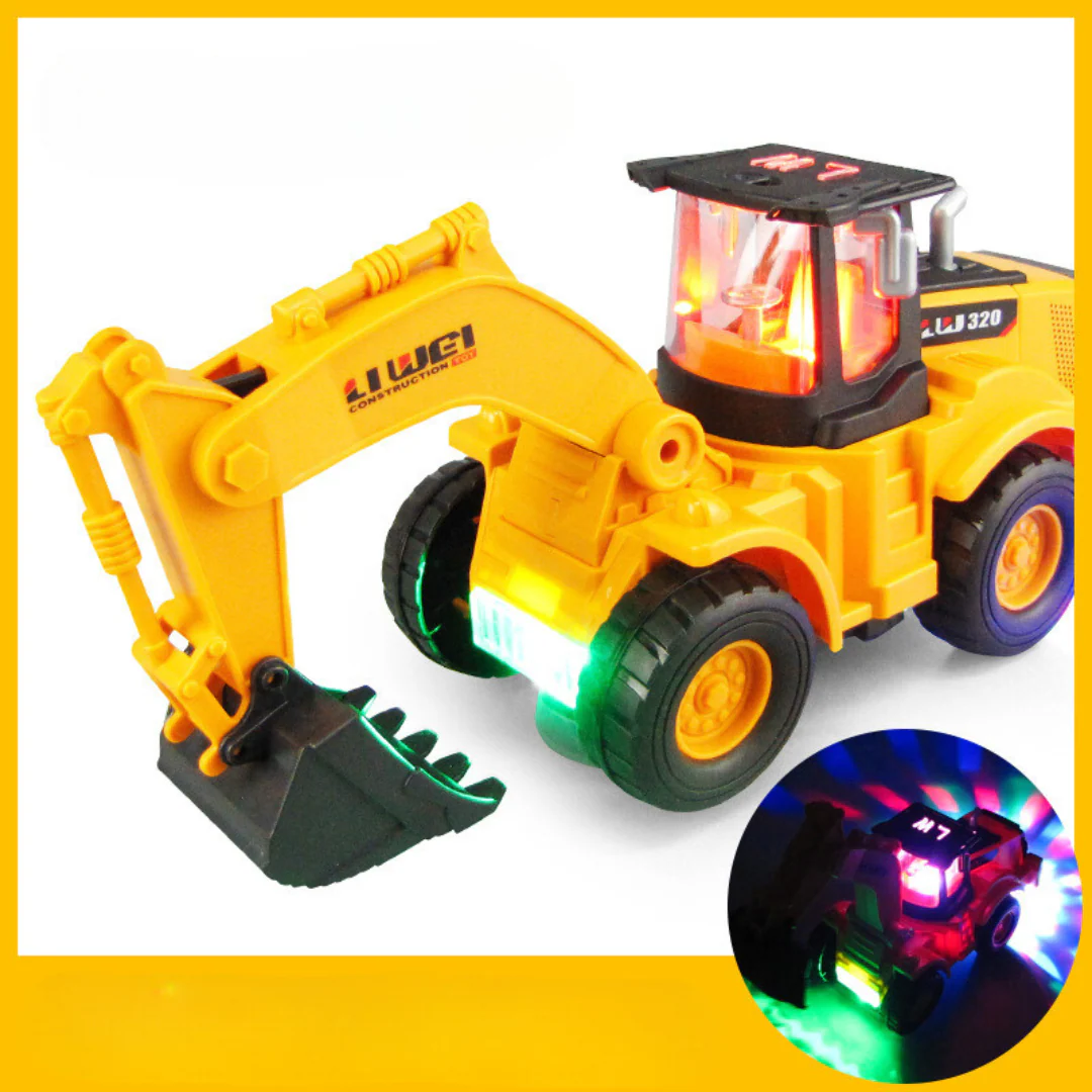 Dancing Music Excavator Toy - Image 7