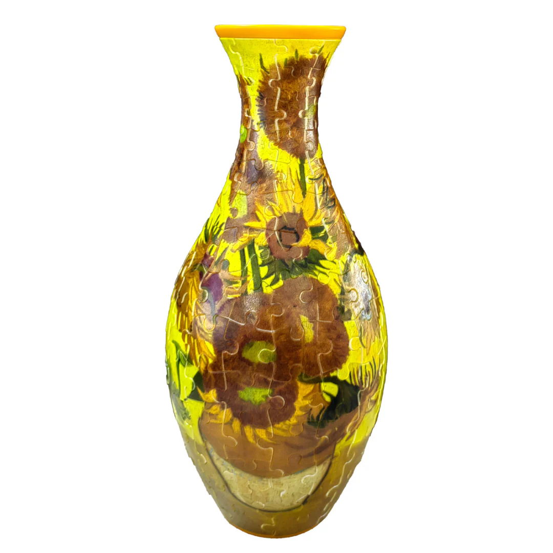 Elegant 3D puzzle vase - Suitable for real flowers - Image 9