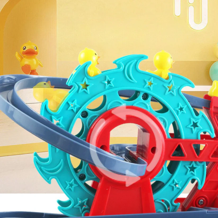 Fire brigade duck slide toy car - Image 4