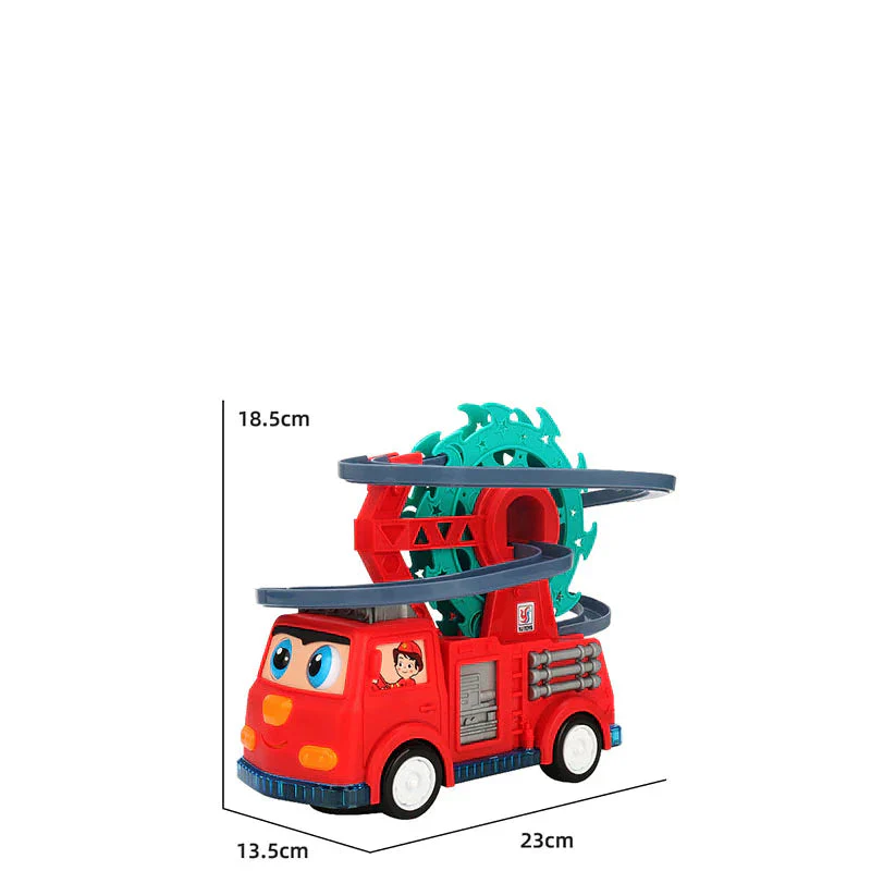 Fire brigade duck slide toy car - Image 5