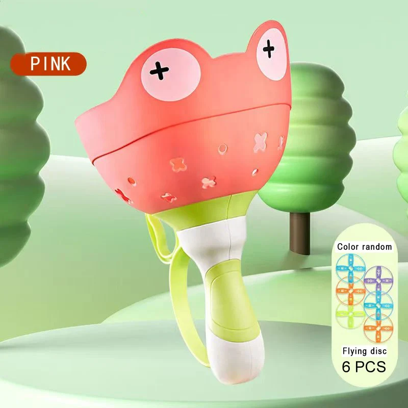 Flying propeller toy with string starter - Image 3