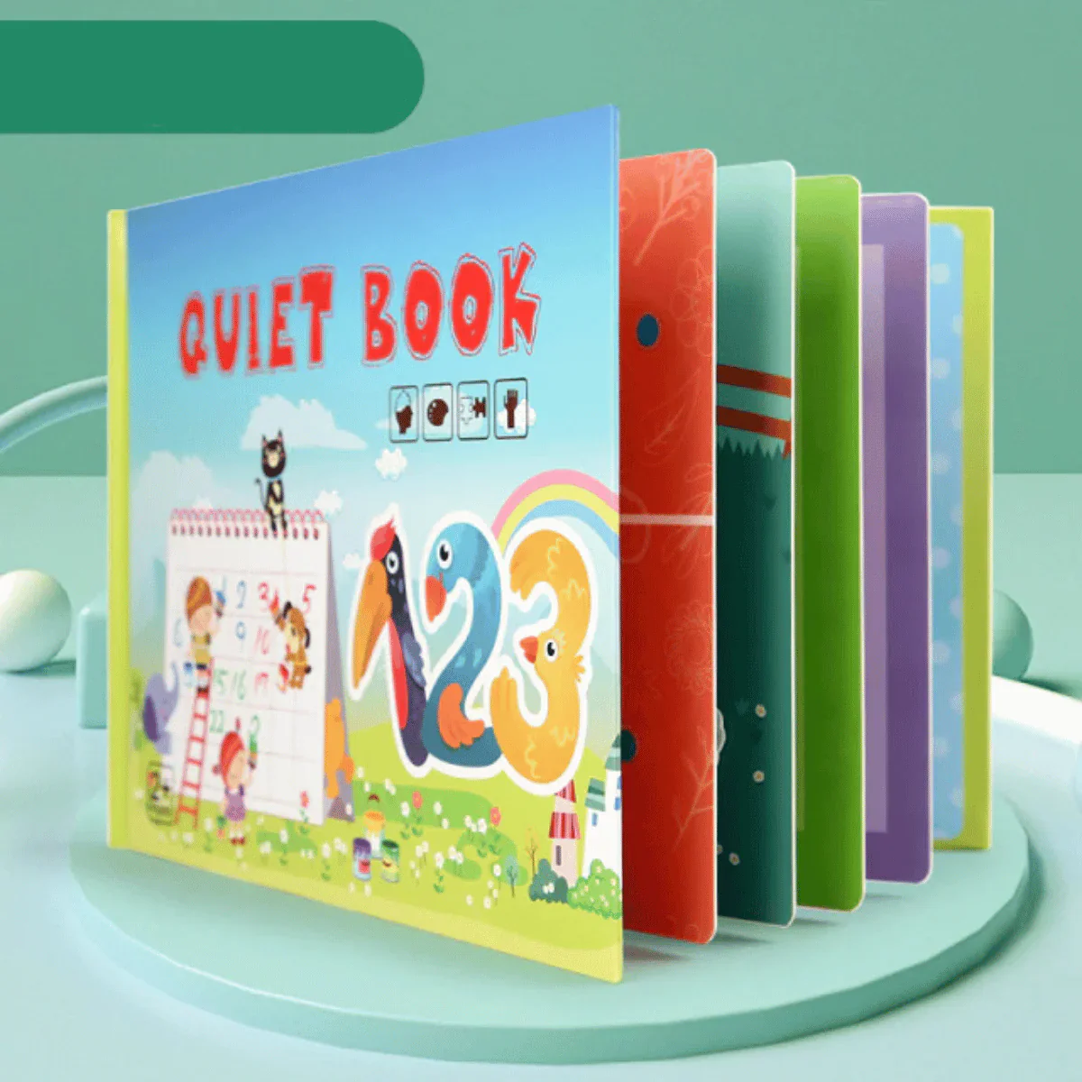 Interactive Learning Cloth Book - Image 9