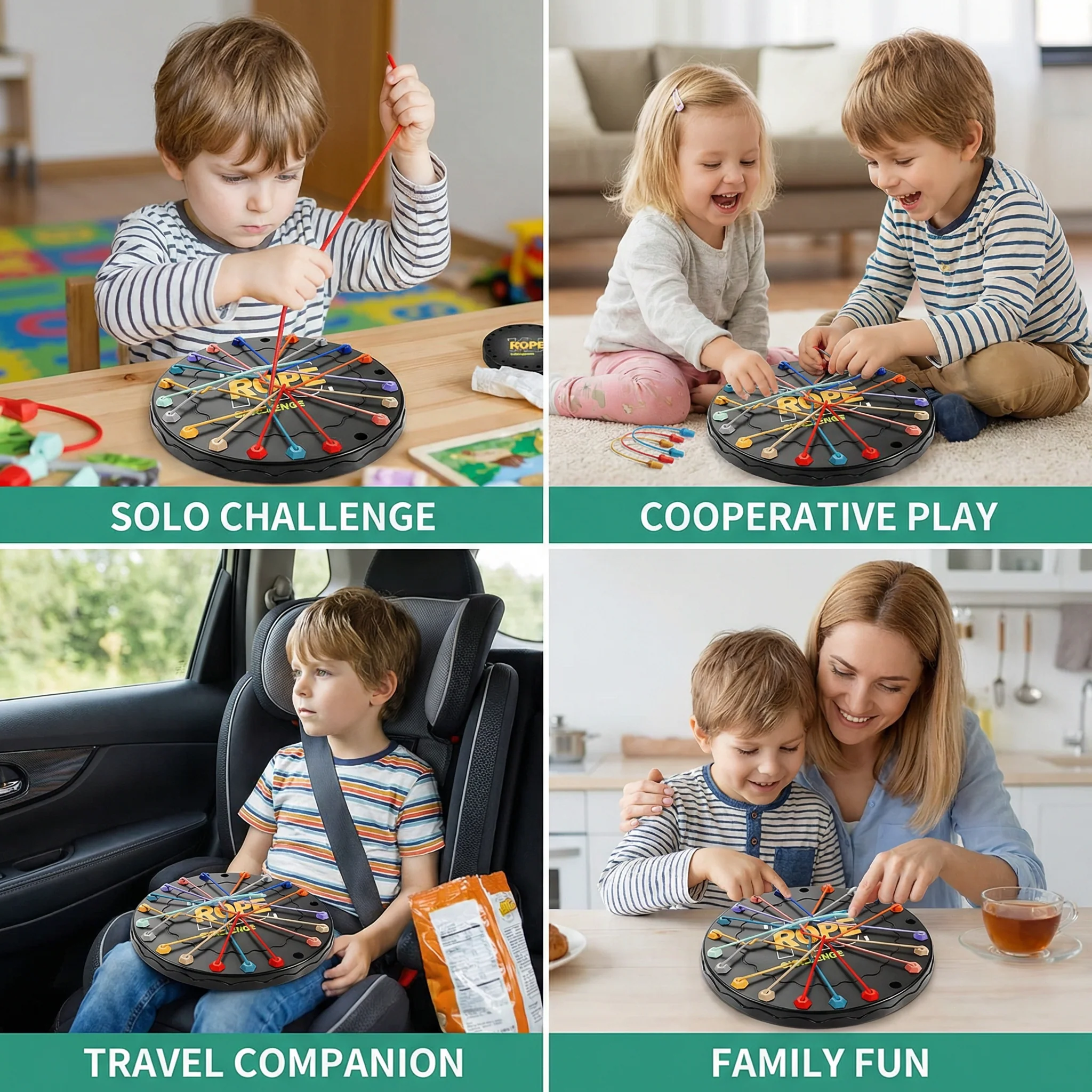 Knot & Rope Logic Game – Thinking & Strategy Game for Kids - Image 4