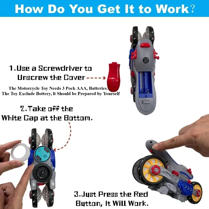 Luminous and dancing musical motorbike - Image 4