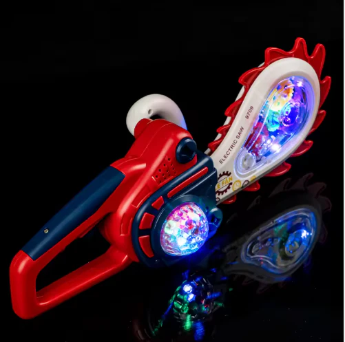 Luminous Musical Chainsaw Toy for Children - Image 4