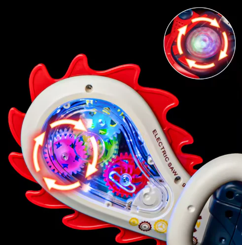 Luminous Musical Chainsaw Toy for Children - Image 5