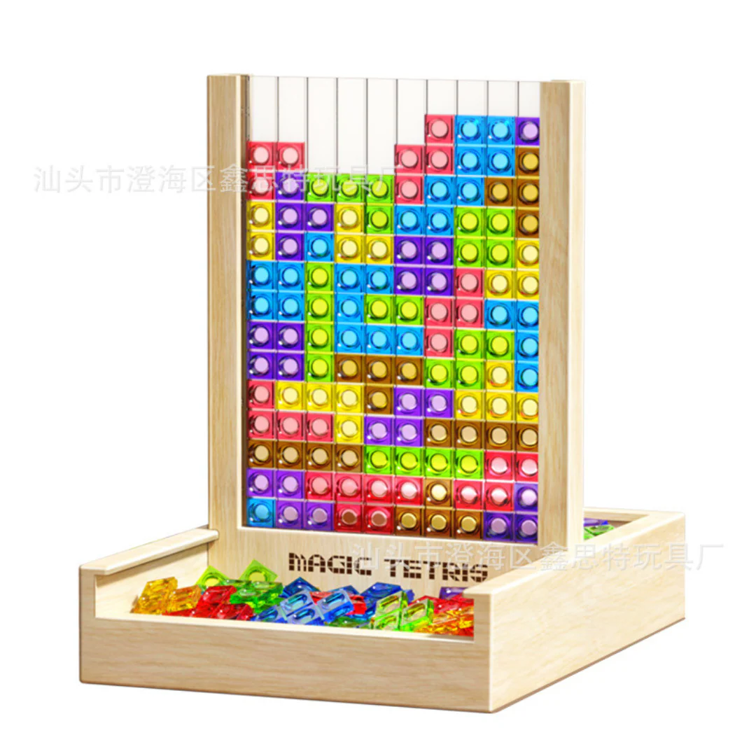 Magic Wooden Tetris Game - Image 3