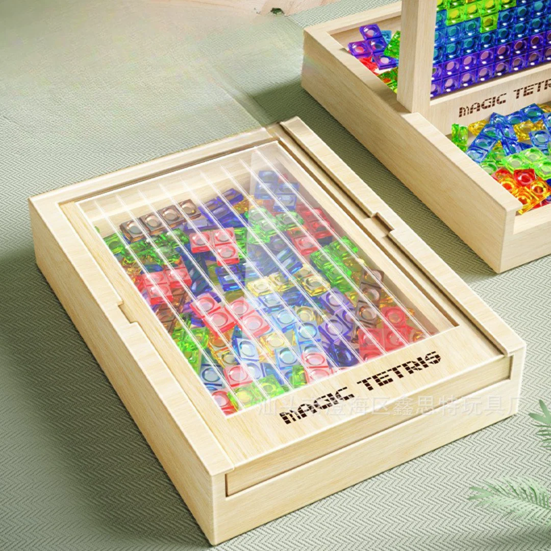 Magic Wooden Tetris Game - Image 4