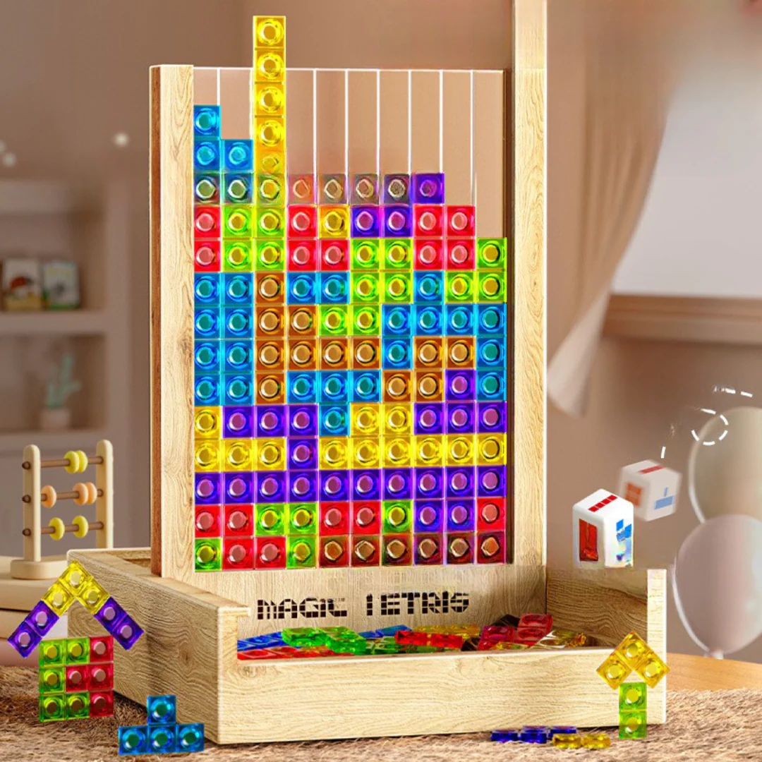 Magic Wooden Tetris Game - Image 9
