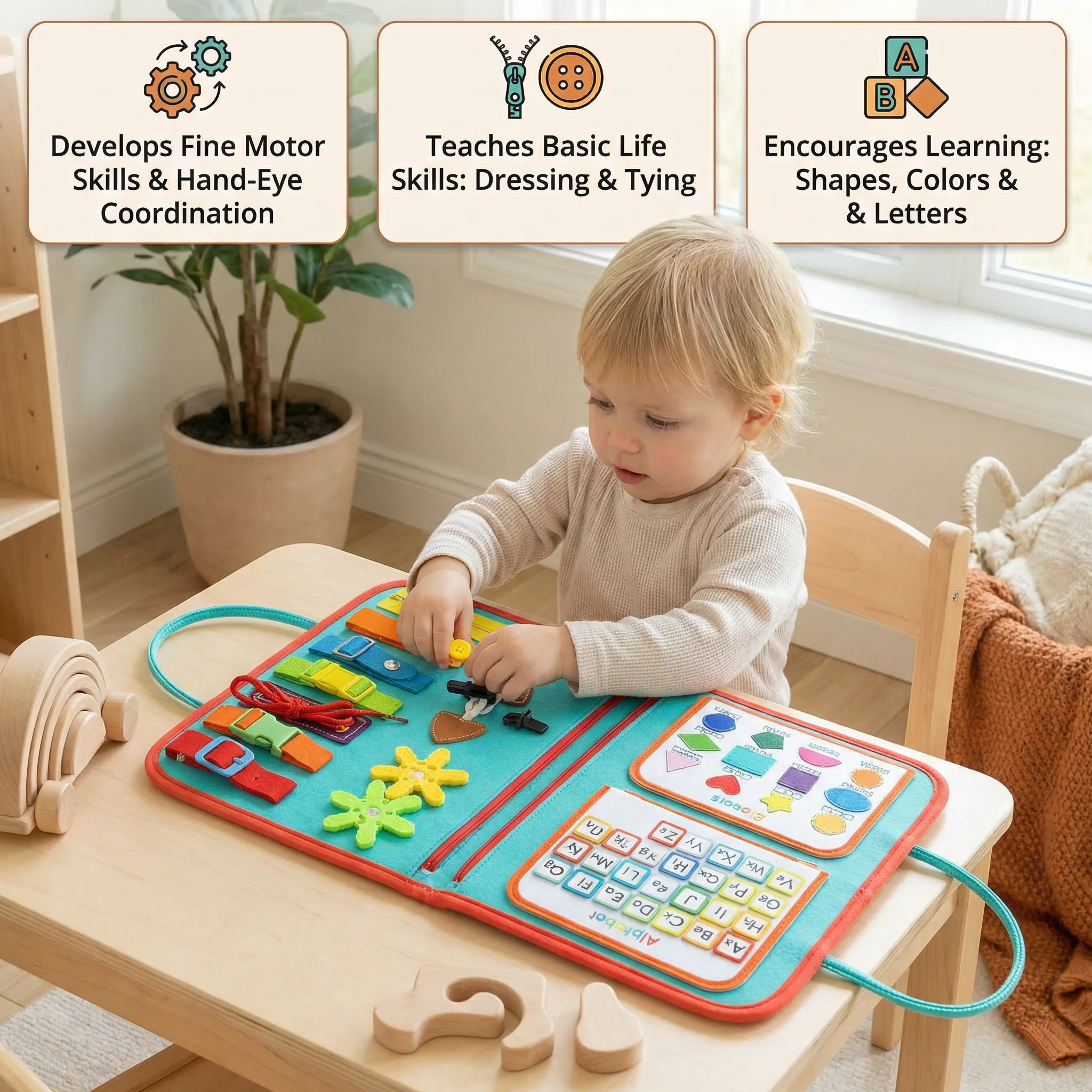MagicBook - Montessori Sensory Toy - Image 3