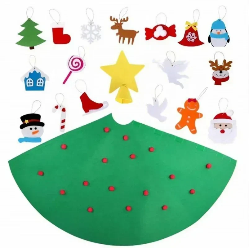 Montessori 3D Felt Christmas Tree - Image 3