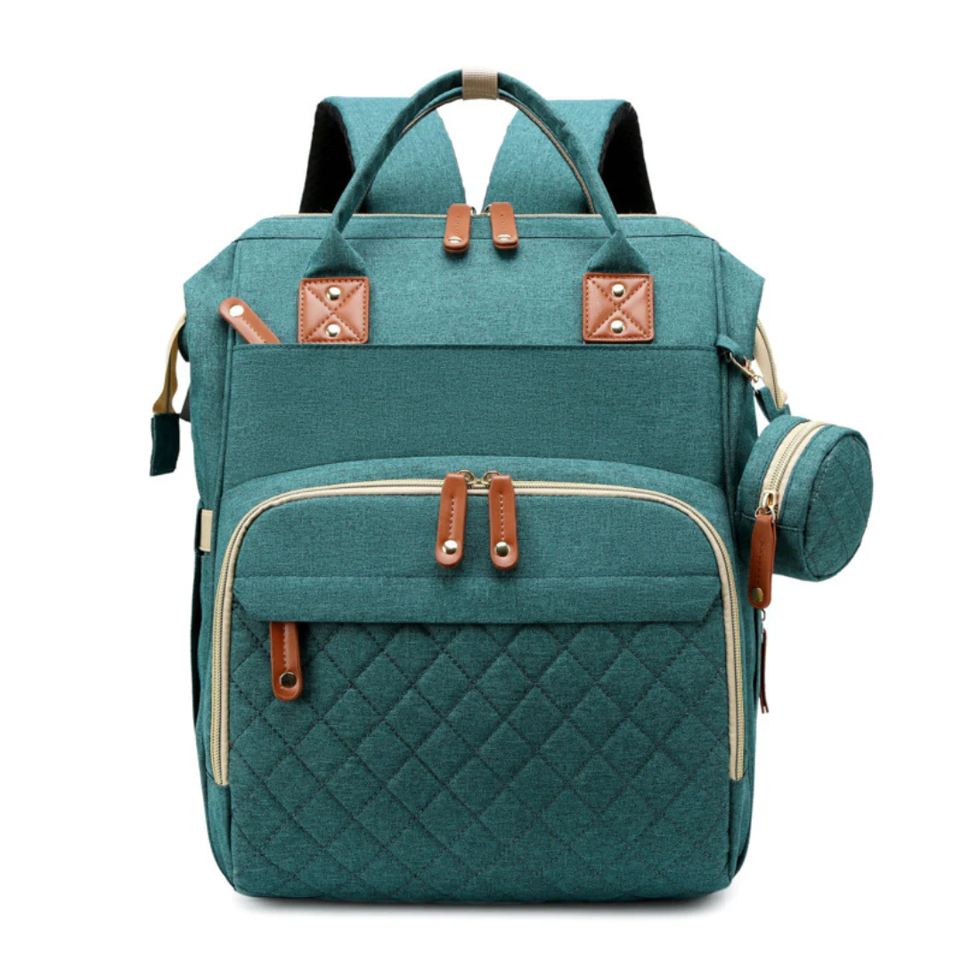 Multifunctional Baby Diaper Backpack with Sleeping Space - Image 9