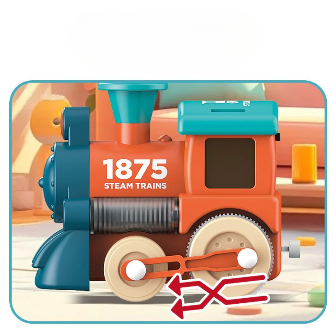 Musical train toy with various trailers - Image 7