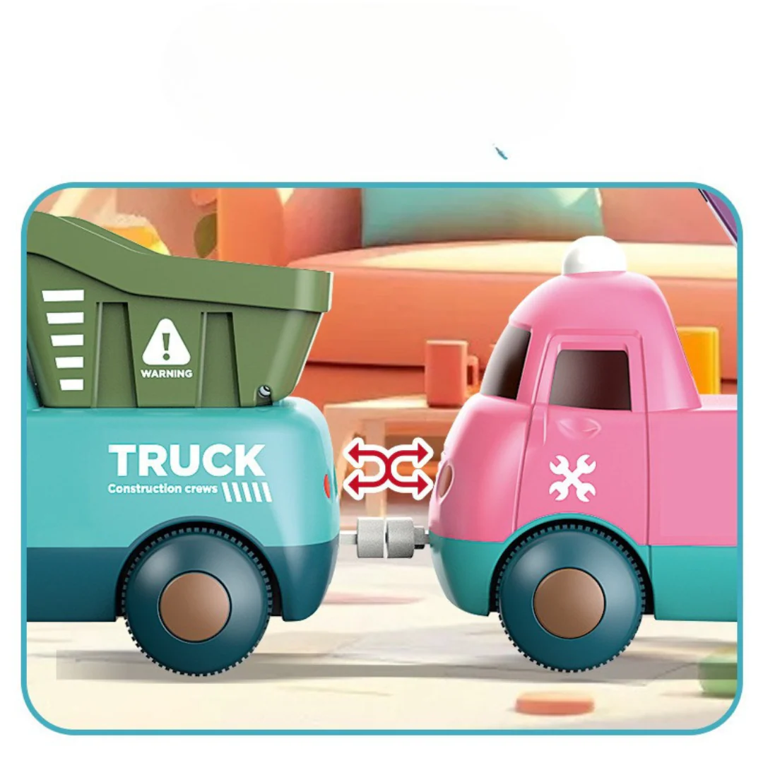 Musical train toy with various trailers - Image 8