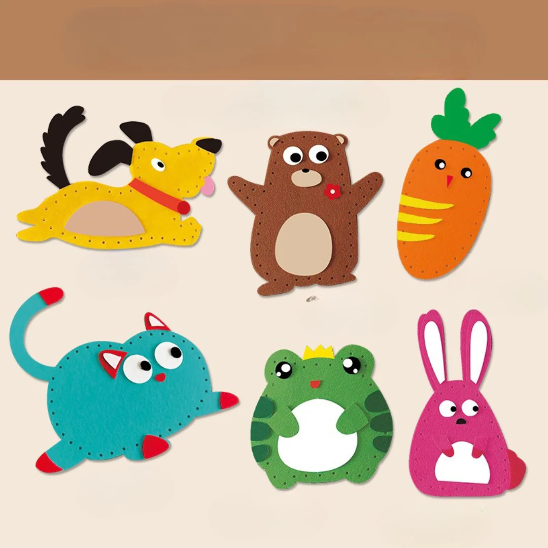 Safe DIY Felt Animal Sewing Set - Image 4