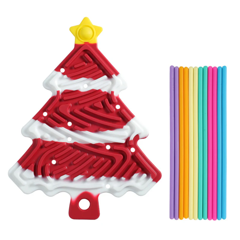 Sensory Kids Toy in Christmas Design - Image 10