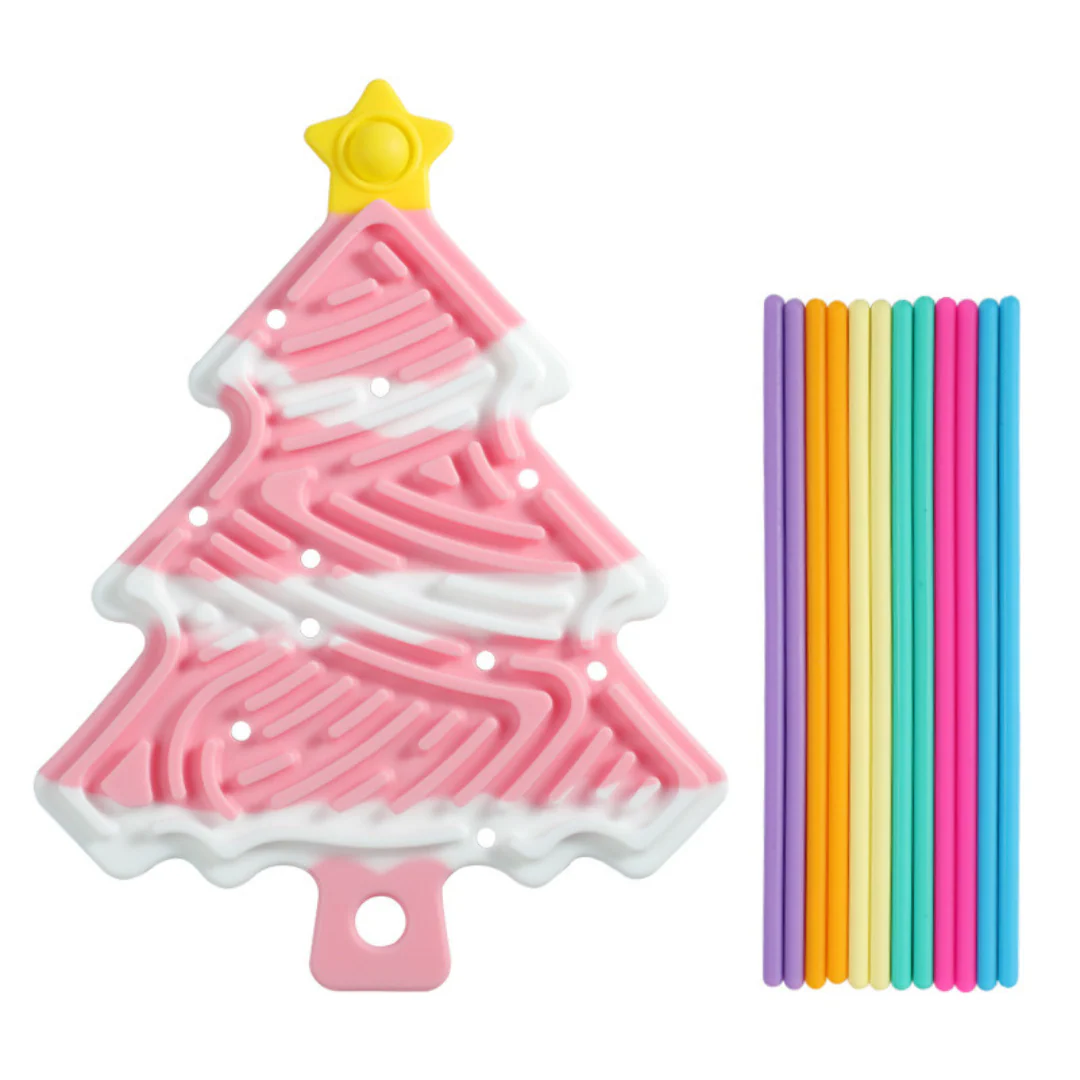 Sensory Kids Toy in Christmas Design - Image 4