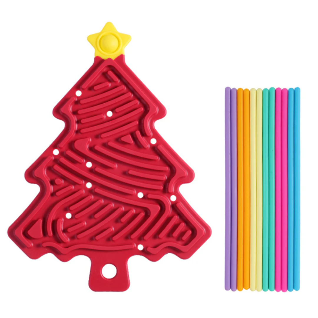 Sensory Kids Toy in Christmas Design - Image 5