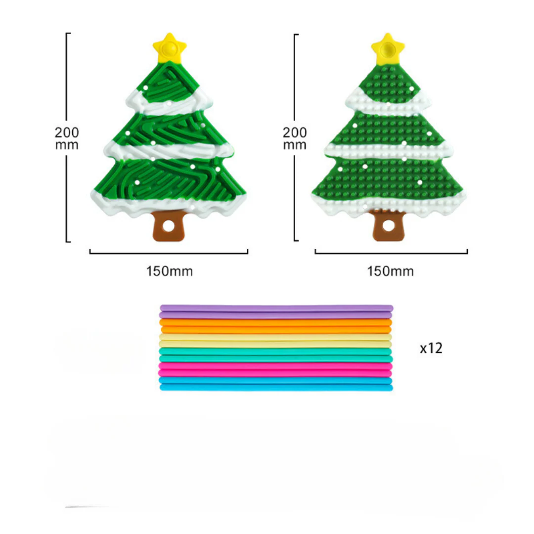 Sensory Kids Toy in Christmas Design - Image 8
