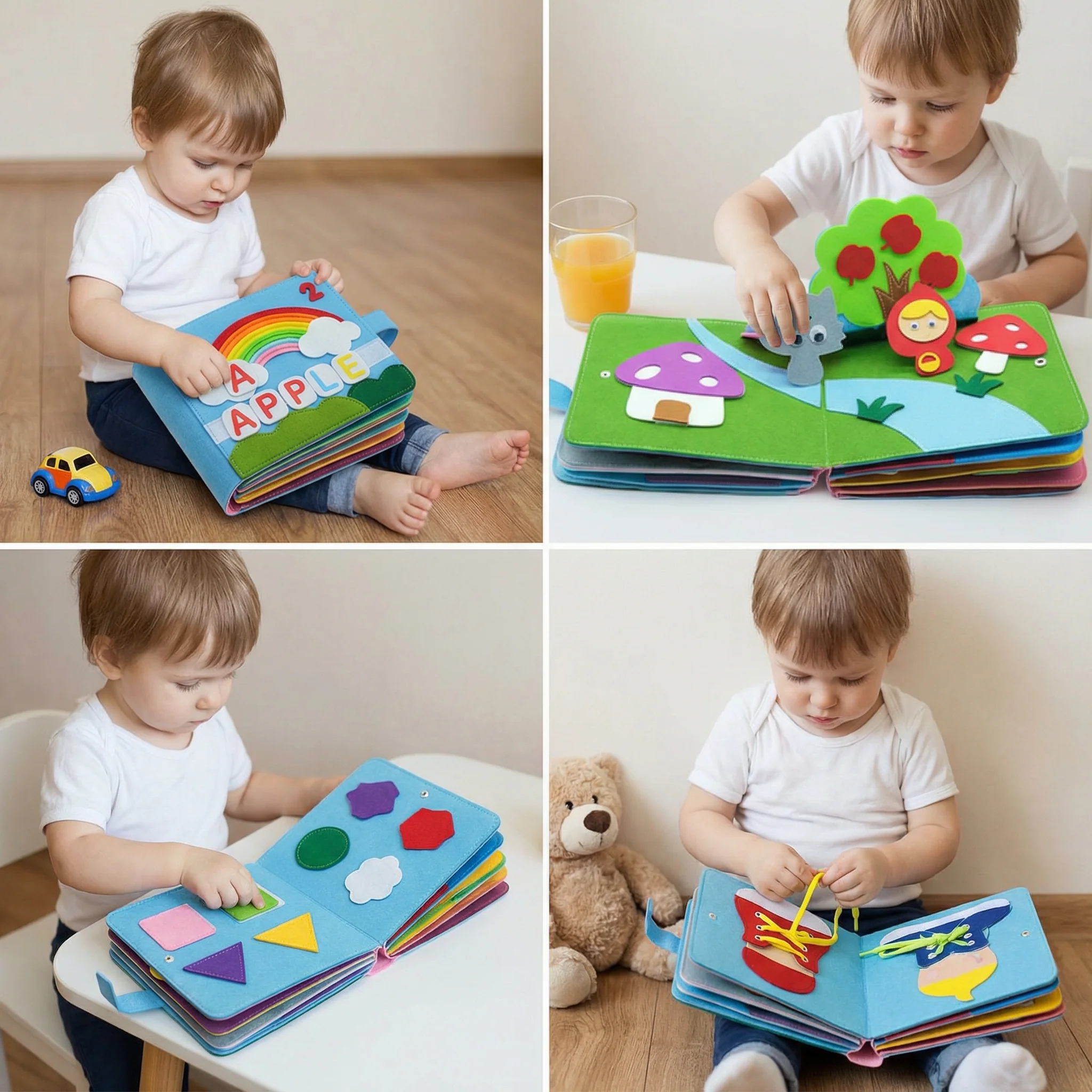 Sensory Learning Book - Montessori Fun for Kids - Image 4