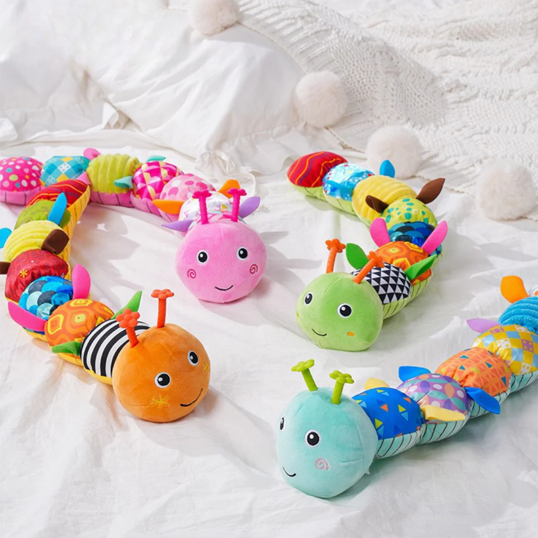 Sensory plush rattle and music caterpillar - Image 7