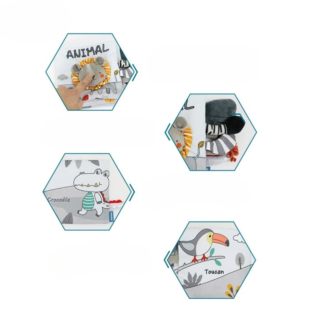 Sensory plush toy playbook for children - Image 7