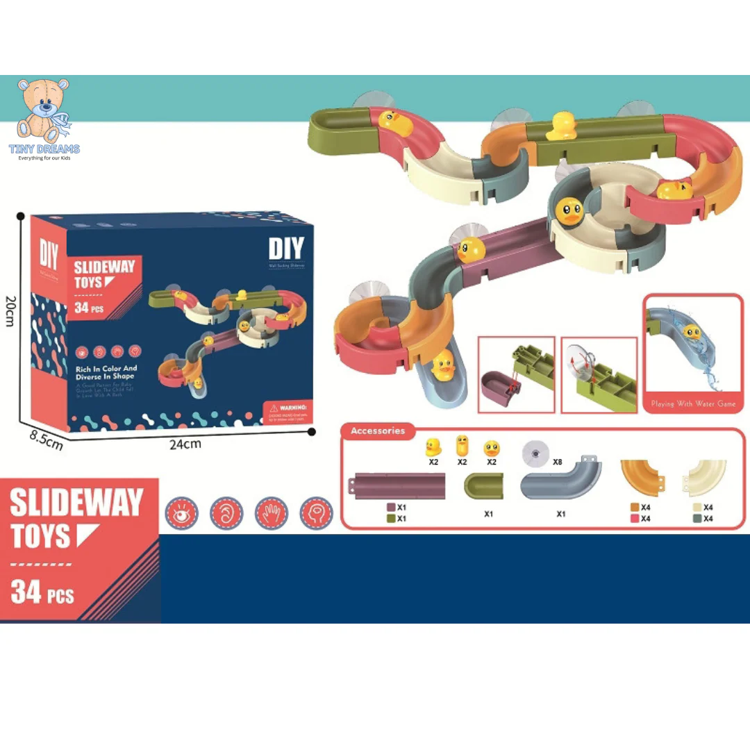 Sliding Ducks -  Kids Bathing Toy - Image 3