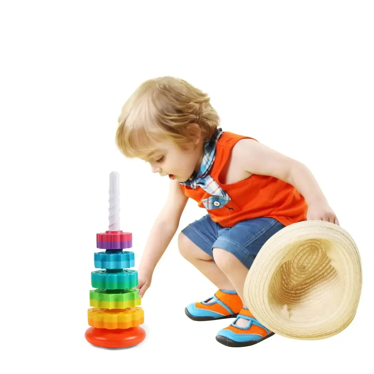 Spinbow - Child's Fun and Educational Colour Tower - Image 3