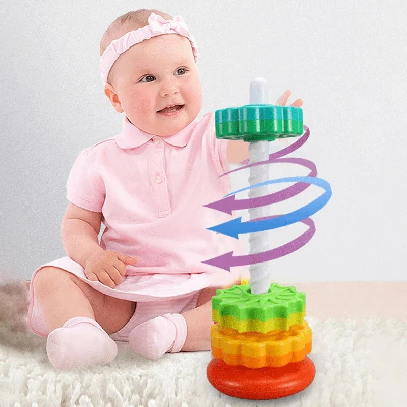 Spinbow - Child's Fun and Educational Colour Tower - Image 4