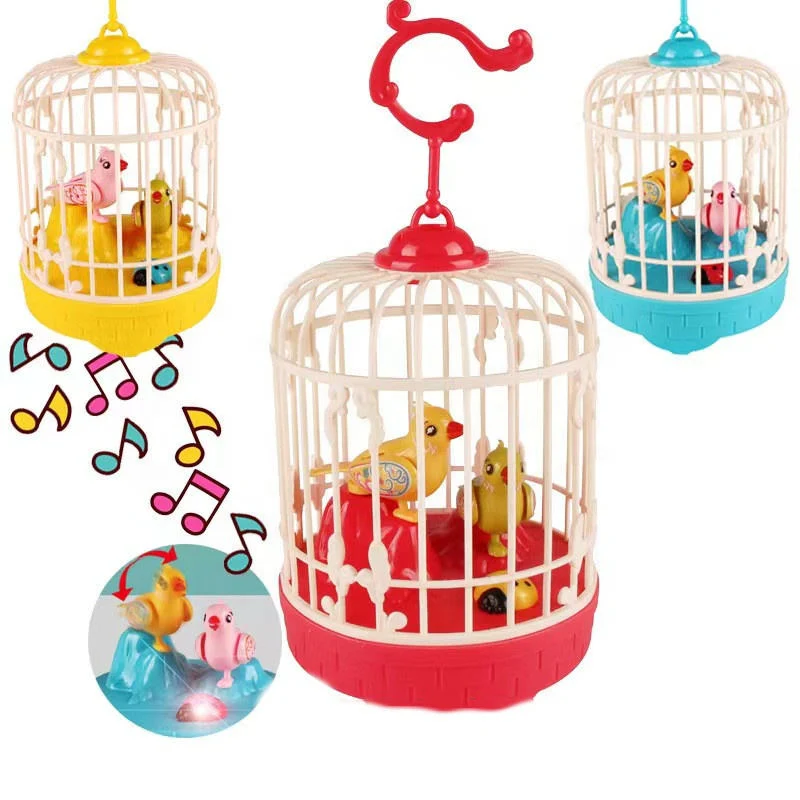 Talking Bird Cage Kids Toy - Image 3
