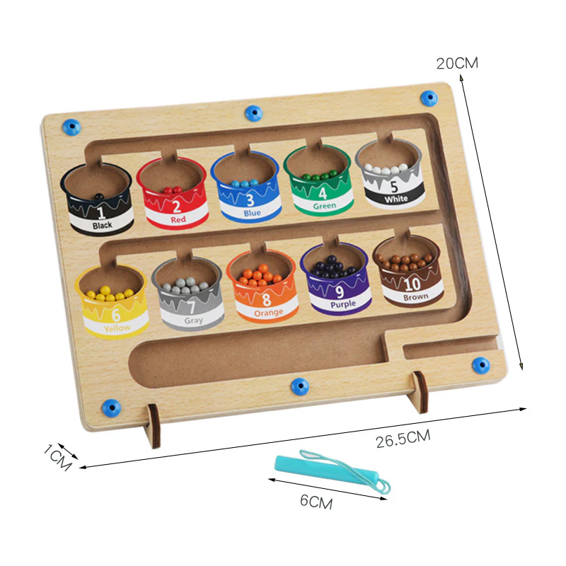 WonderMaze - Montessori Magnetic Labyrinth Toy - Image 3