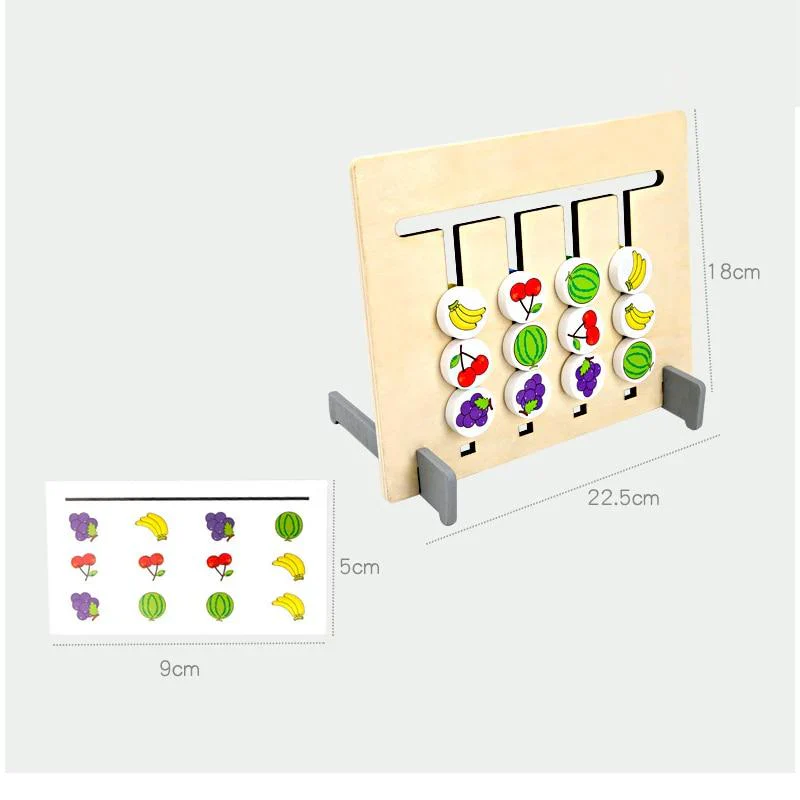Wooden Montessori Sorting Puzzle - Develop Logical Thinking for Kids - Image 4