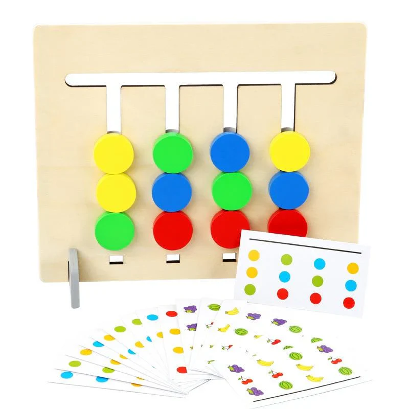 Wooden Montessori Sorting Puzzle - Develop Logical Thinking for Kids - Image 7