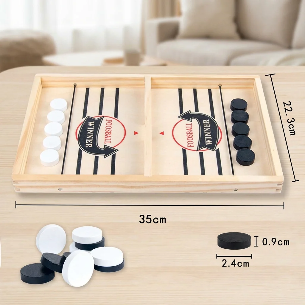 Wooden Sling Shot Chess board game - Image 5