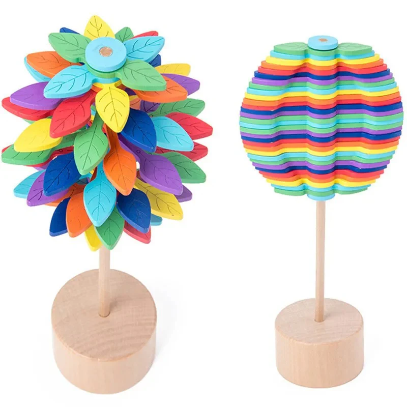 Wooden Spinner Toy - Relaxation and Focus Enhancer - Image 6