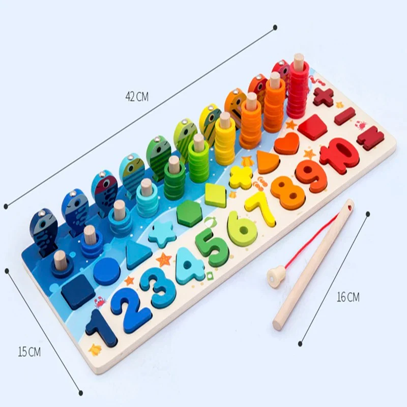 WoodenEdu | Cognitive Learning Toy - Montessori Wooden Board - Image 5