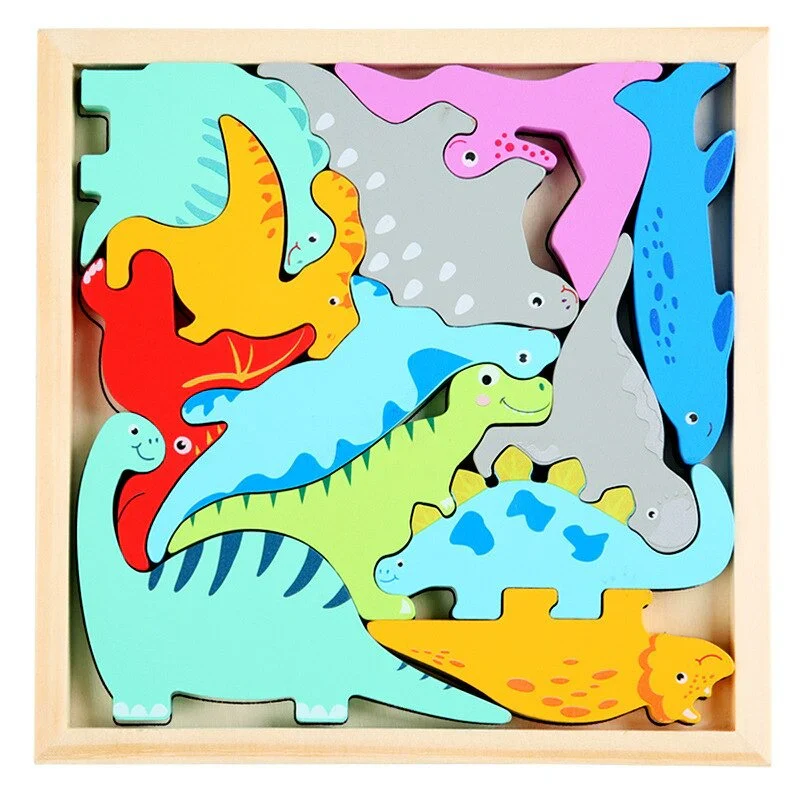 WoodlandPuzzle - How Do the Shapes Fit Into the Frame? - Shape Puzzle - Image 9